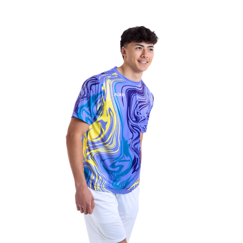 Aixo Chrome Mens T Shirt Graphite