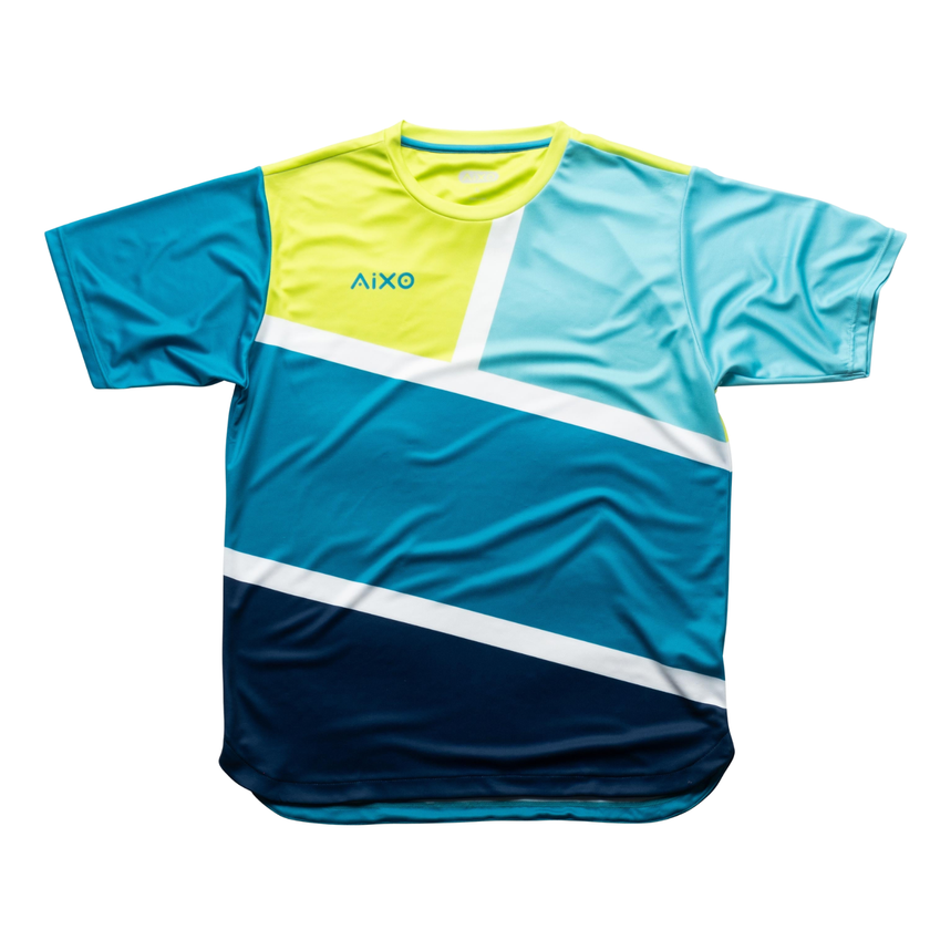 Aixo Court T-shirt til mænd i grafit