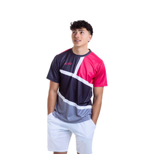 Aixo Court Mens T Shirt Teal