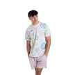 Aixo Spring Mens T Shirt Navy