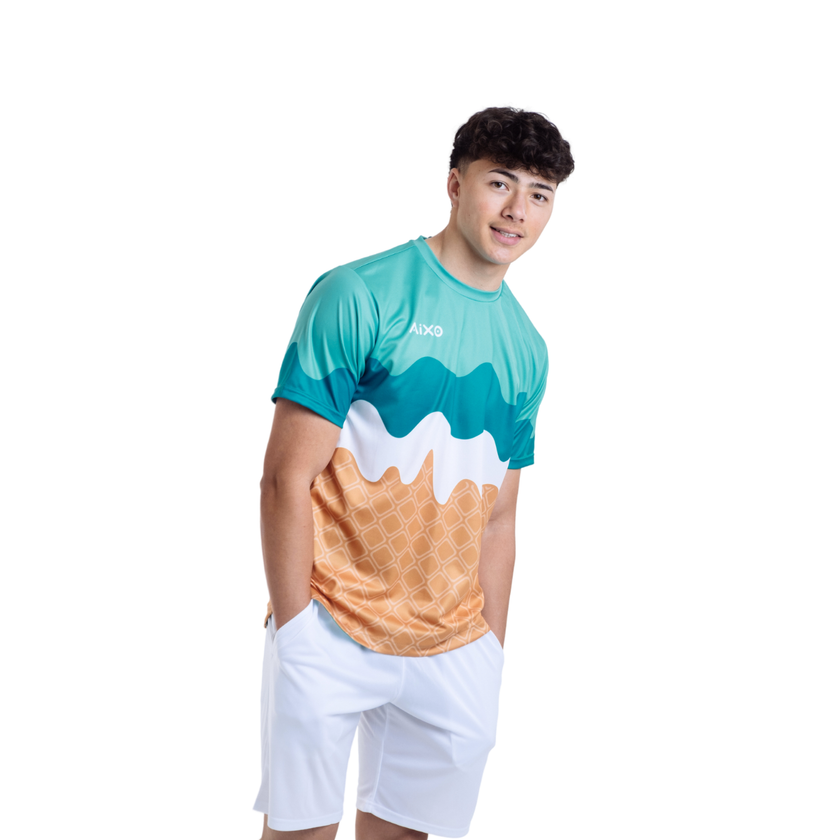 Aixo Sundae T-shirt för herrar Mint Delight