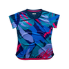 Camiseta abstracta Aixo de mujer (multicolor oscuro)