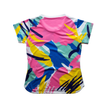 Camiseta abstracta Aixo de mujer (multicolor oscuro)