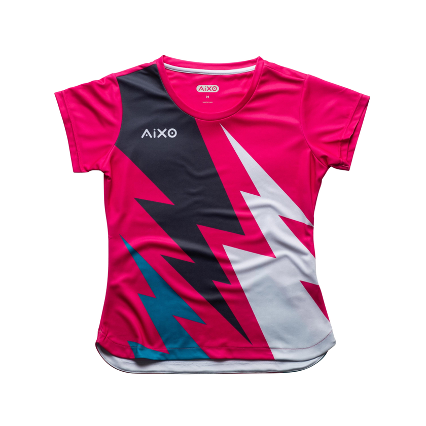 Camiseta Aixo Bolt para mujer (verde azulado)
