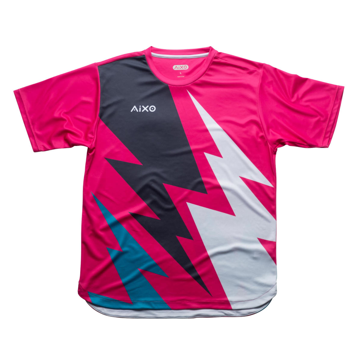 Aixo Bolt T-shirt til mænd (petroleumsblå)