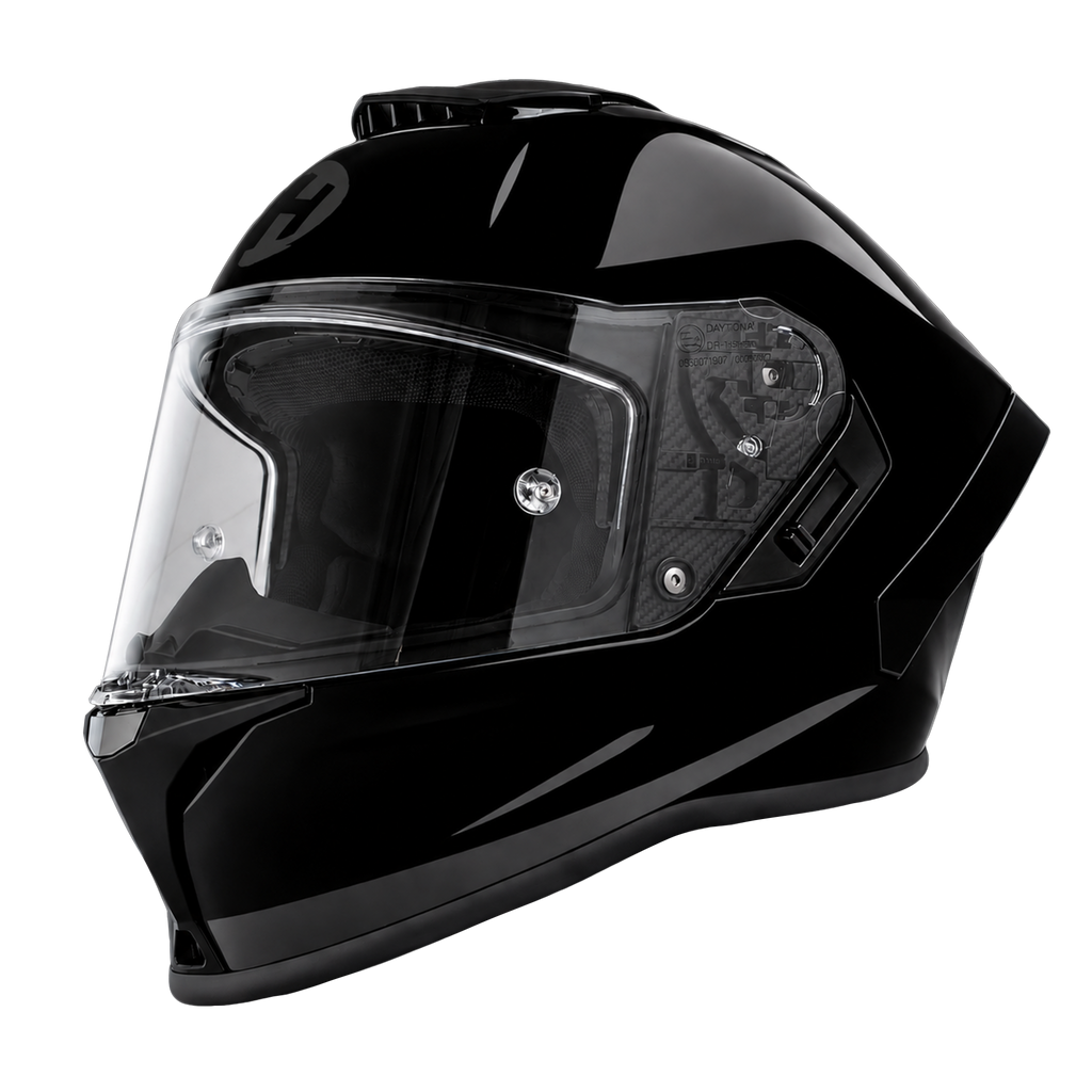 D.O.T. & ECE Daytona Viper- Hi-Gloss Black