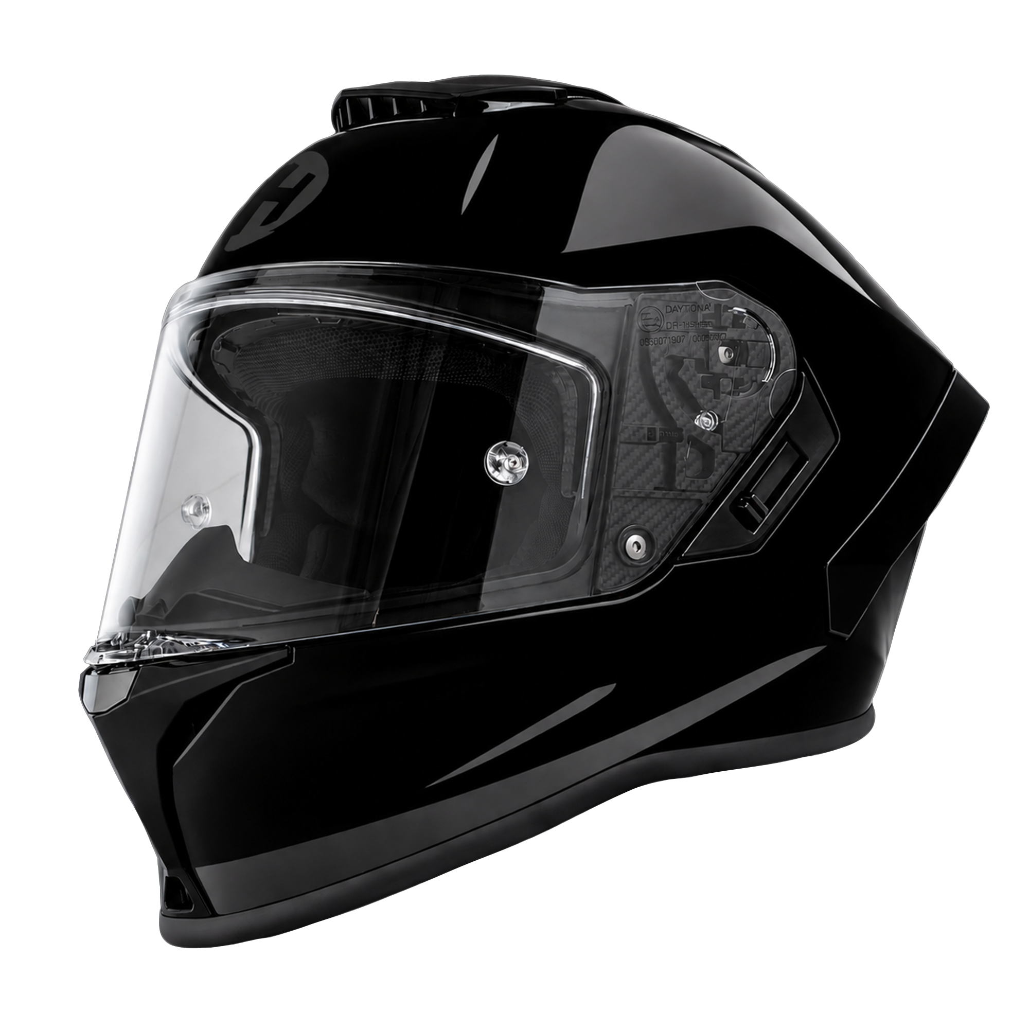 D.O.T. & ECE Daytona Viper- Hi-Gloss Black