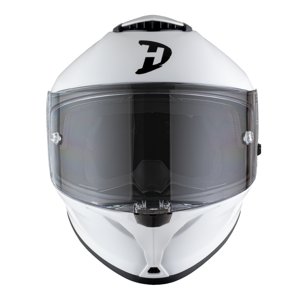 D.O.T. & ECE Daytona Viper- Hi-Gloss White