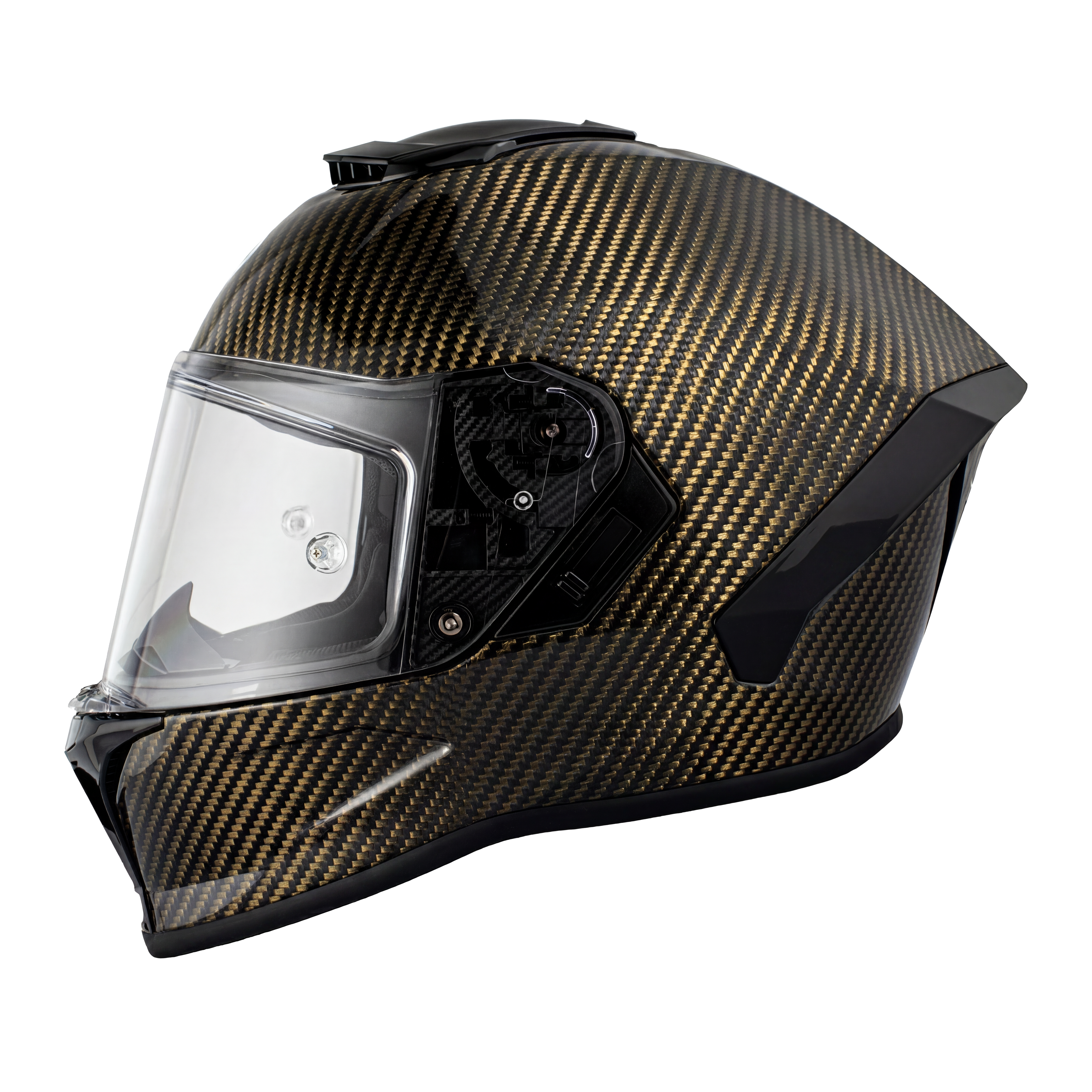 D.O.T. & ECE Daytona Viper- Gold Carbon Fiber