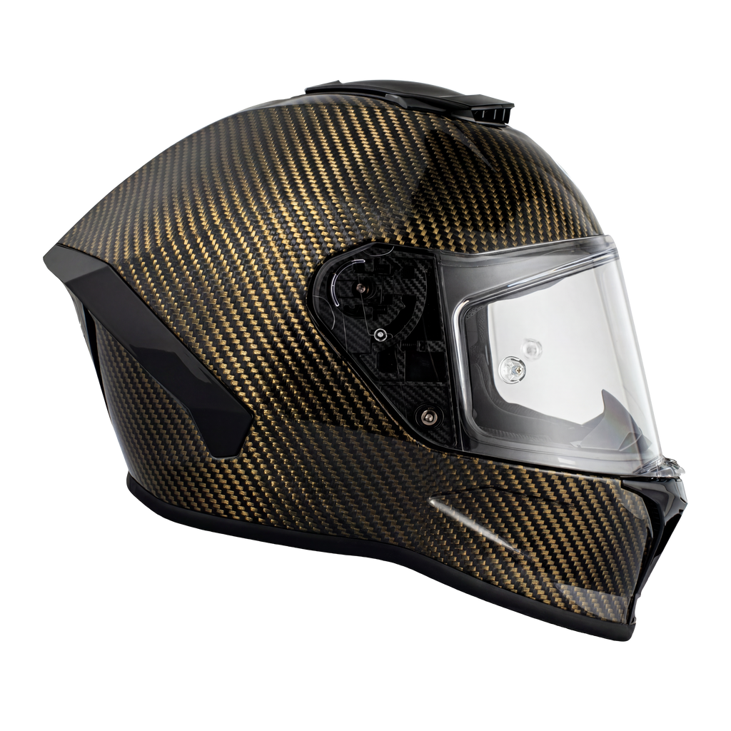 D.O.T. & ECE Daytona Viper- Gold Carbon Fiber
