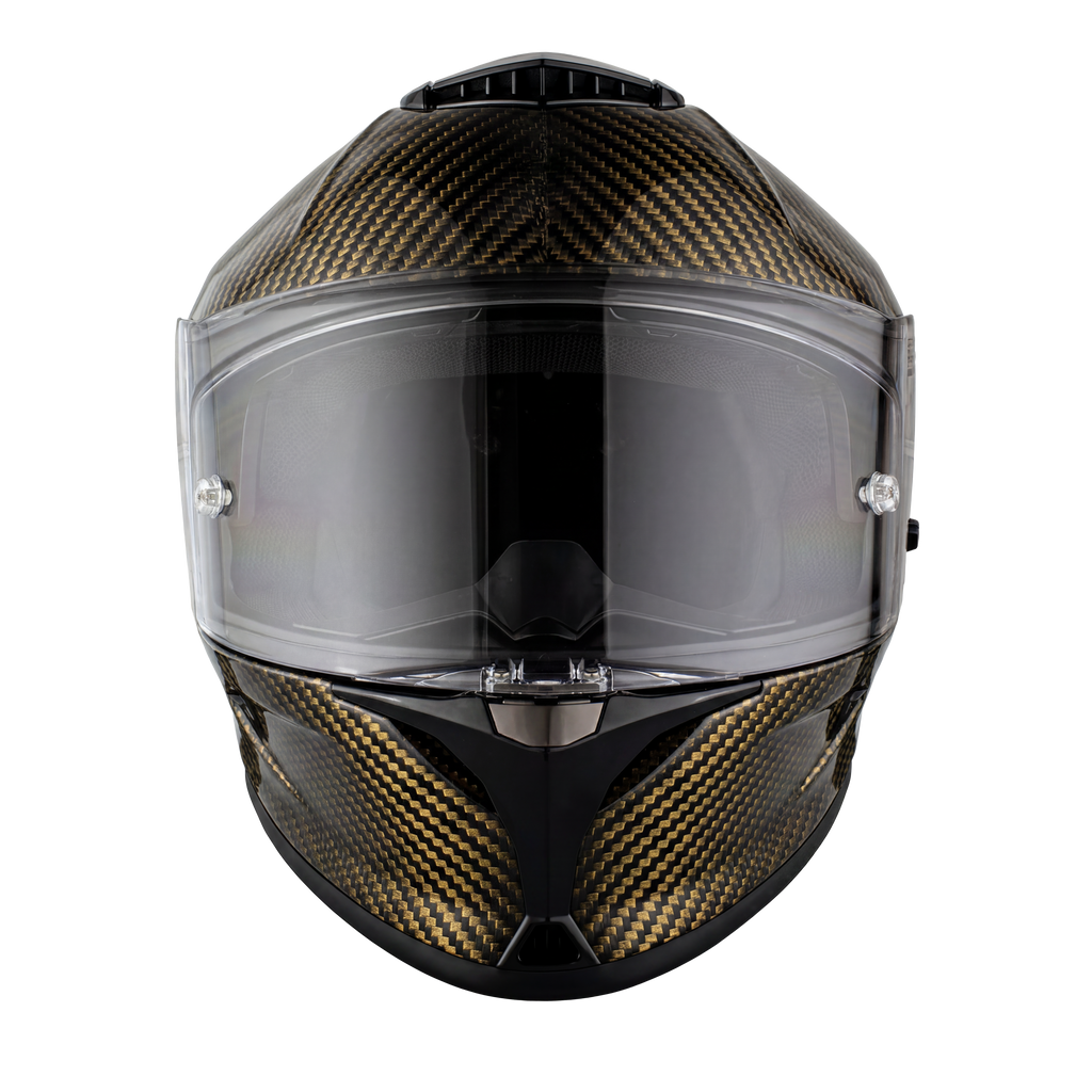 D.O.T. & ECE Daytona Viper- Gold Carbon Fiber