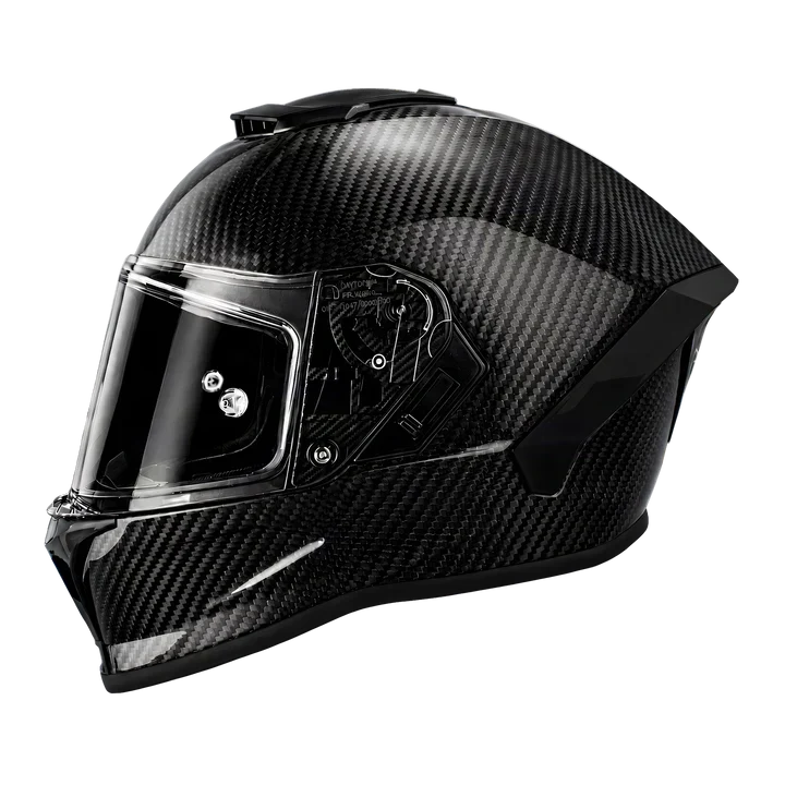 D.O.T. & ECE Daytona Viper- Grey Carbon Fiber