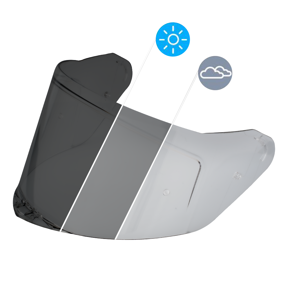 Daytona Viper Shield Outer- Photochromic Smoke