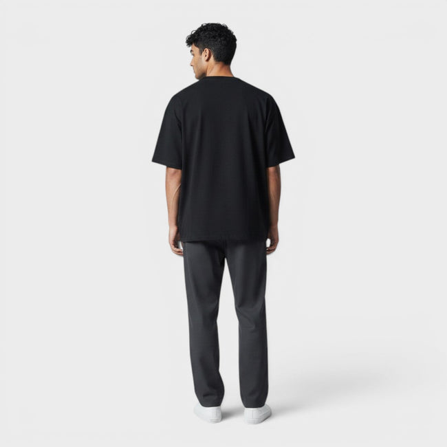 Logo Sport Crewneck T-Shirt Black