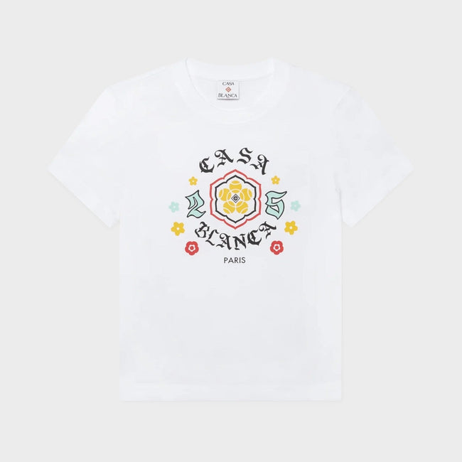 Bosozoku Printed Fitted T-Shirt White