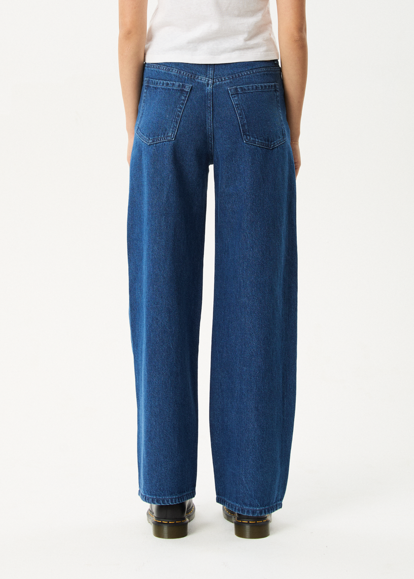 Afends Bella – Vida jeans med baggy passform i denim
