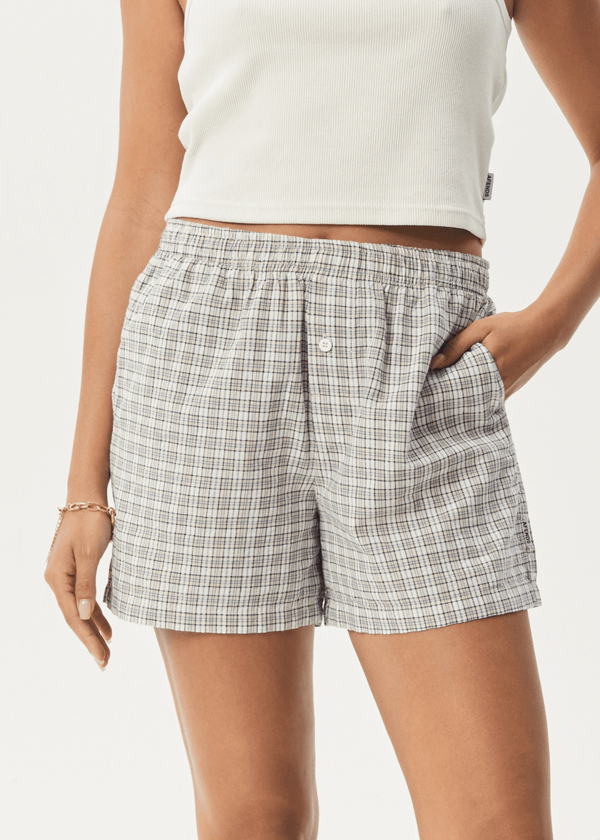 AFENDS Drew Seersucker Boxer Short