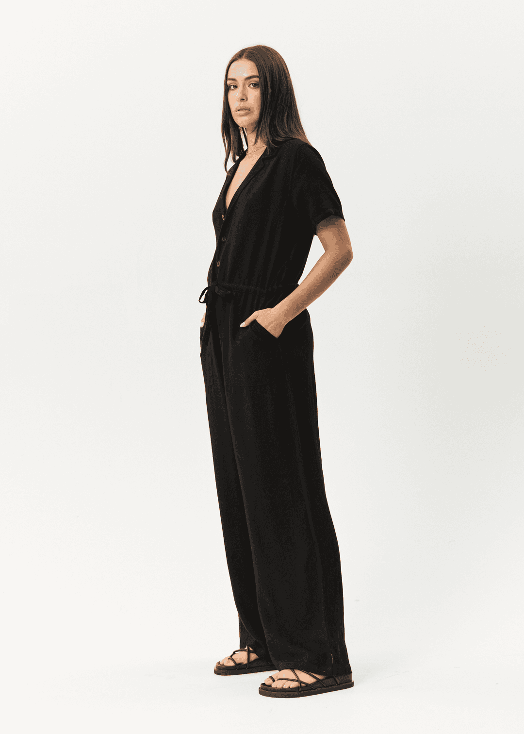 AFENDS Mason Relaxed Jumpsuit