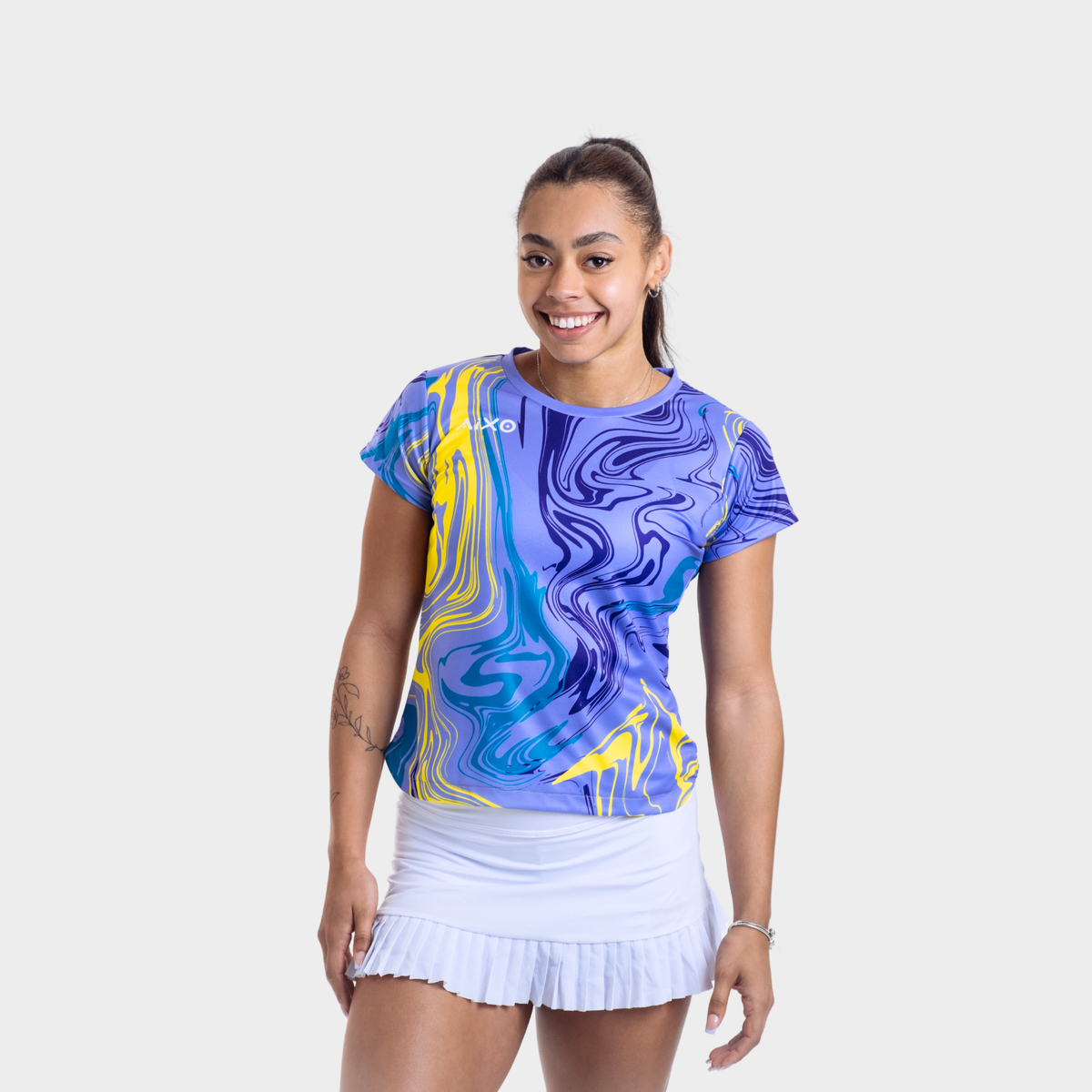 Aixo Chrome damtopp lila