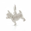 West Highland Terrier Silver Dog Charm