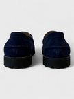 Aimé Leon Dore Suede Country Loafers Navy