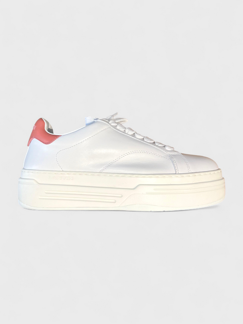 Lanvin DDB0 Platform Sneakers Wmns White