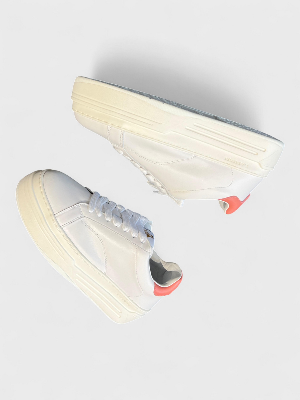 Lanvin DDB0 Platform Sneakers Wmns White