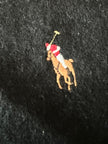 Polo Ralph Lauren Signature Virgin Wool Scarf Black