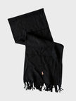 Polo Ralph Lauren Signature Virgin Wool Scarf Black
