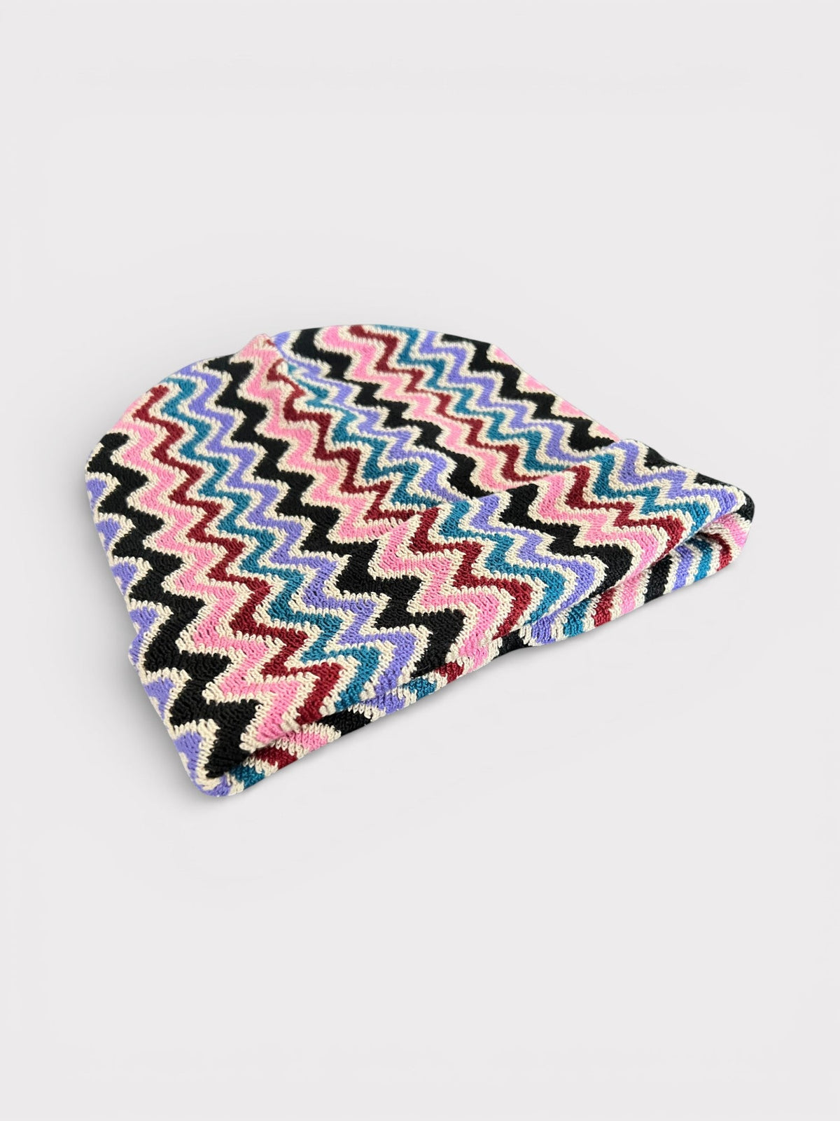 Missoni Zigzag Beanie Pink Multi