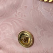Hobo Medusa Logo Floral Shoulder Bag Pink