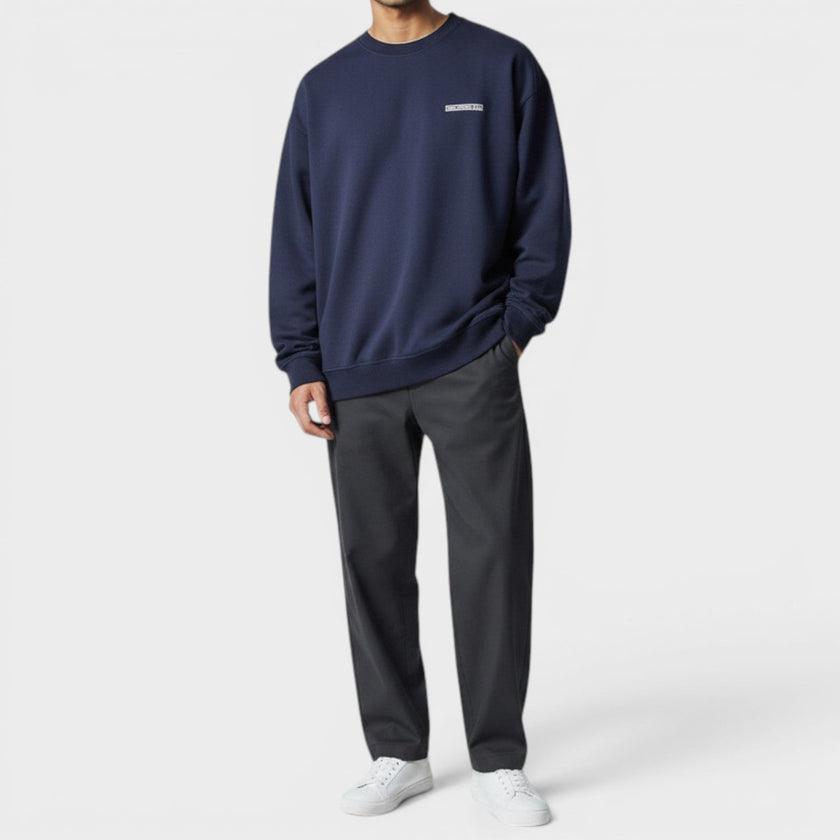 Classic Logo Hanger Sweatshirt Navy