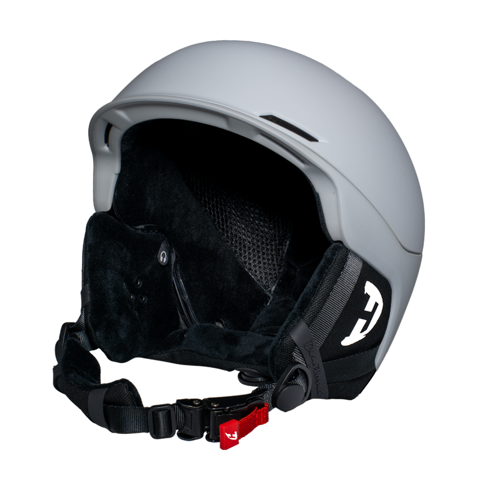 Daytona Steeze Snowboard Helmet - Adjustable Helmet for Men, Women & Youth - Dull Chalk White Finish