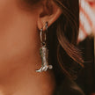 Pendientes de cuerda tipo lazo
