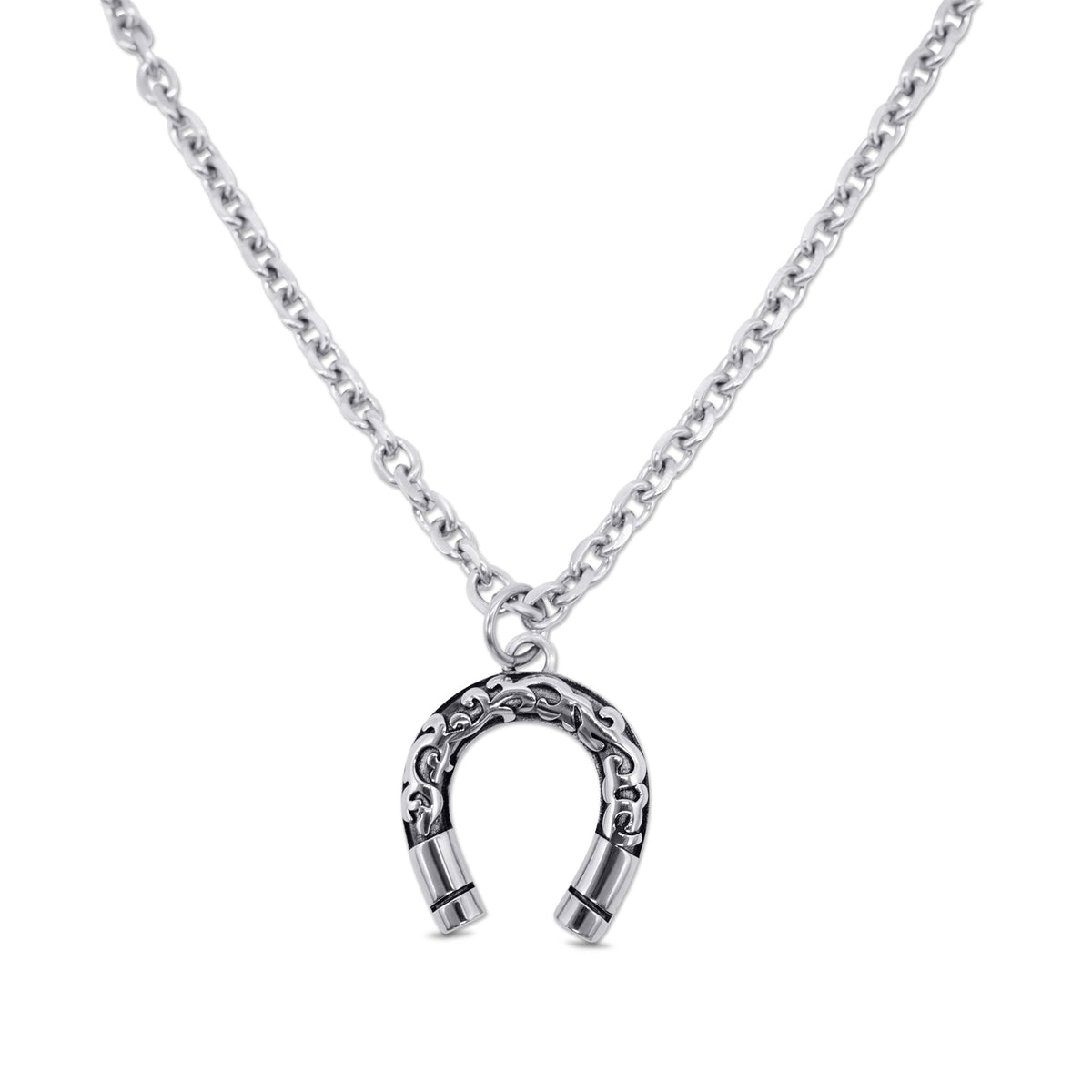 Collier fer à cheval porte-bonheur