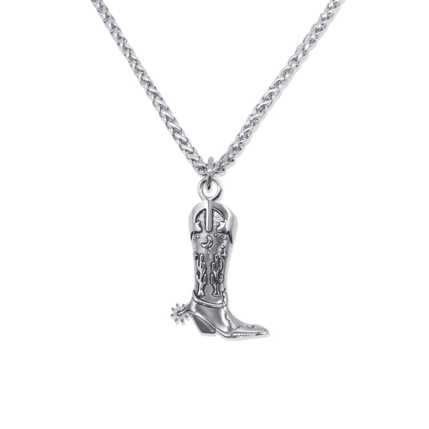 Hoedown Cowboy Boot Necklace