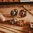 Anillo de sombrero de vaquero de rodeo