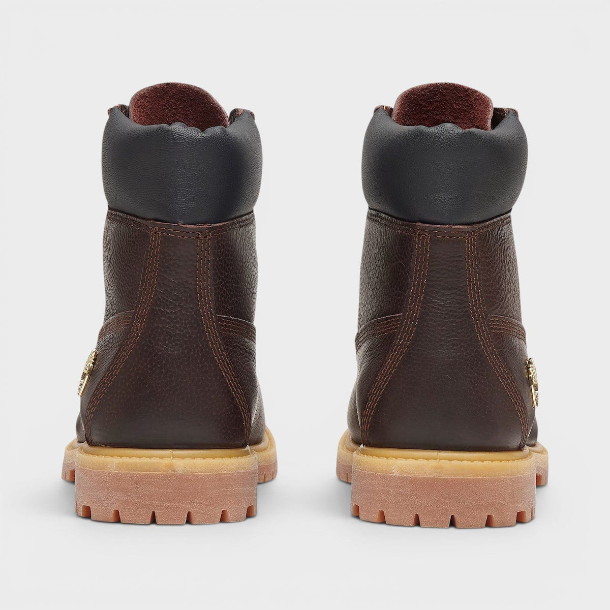 Premium 6 Inch Lace Waterproof Boots Dark Brown