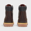 Premium 6 Inch Lace Waterproof Boots Dark Brown
