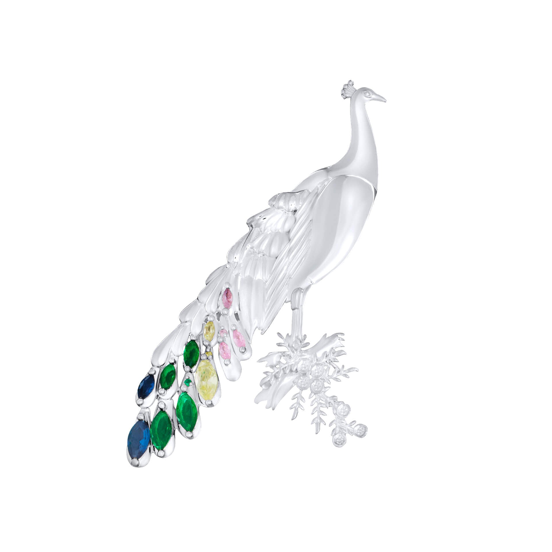 Laura Ashley Fashion Belvedere Peacock Brooch