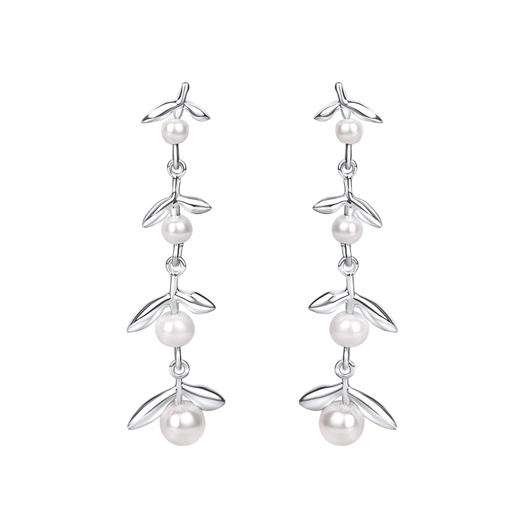 Laura Ashley Fashion Cottage Sprig Drop Earrings