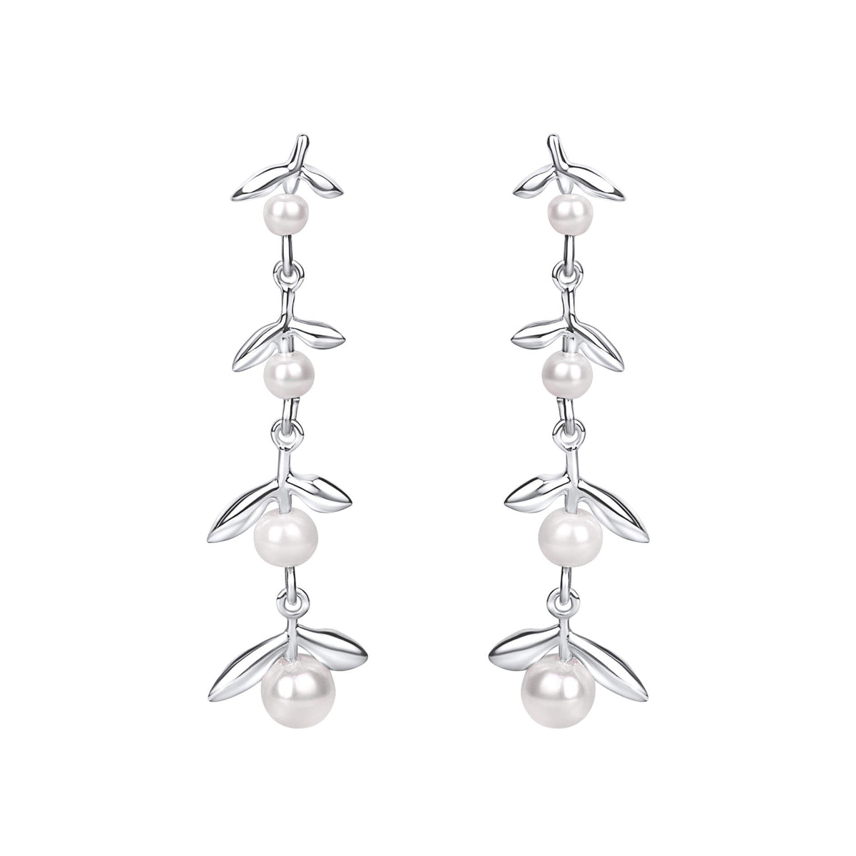 Laura Ashley Fashion Cottage Sprig Drop Earrings
