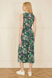Yumi Green Leaf Culotte Jumpsuit