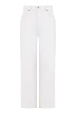 Yumi White Wide Leg High Waist Jeans