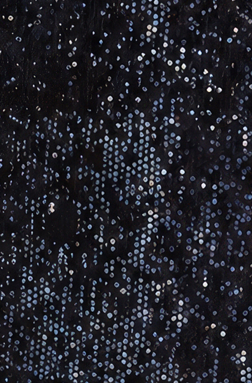 Yumi Navy Sequin Tunic Dress