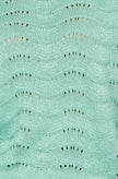 Yumi Aqua Wave Metallic Thread Relaxed Jumper