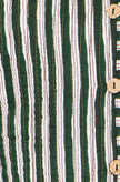 Yumi Green Fox Print Reversible Cotton Quilted Jacket