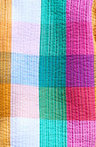 Yumi Multicolour Checked Cropped Reversible Cotton Quilted Jacket