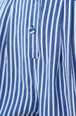 Yumi Blue Stripe Retro Playsuit
