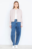 Yumi Stone Relaxed Lightweight Bomber Jacket